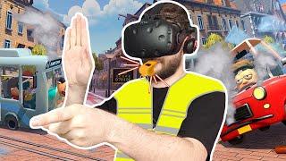 Kieruję ruchem ulicznym *UWAGA️ WYPADKI* - Traffic Jams (HTC VIVE VR)