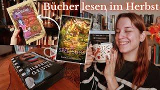 Lese-Vlog mit Cozy Fantasy & Geistern aus Horror Filmen| The Spellshop & Silberne Geister