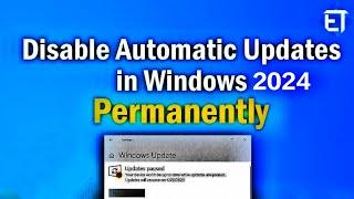 How to Disable Auto Updates on Window 7 or Window 10