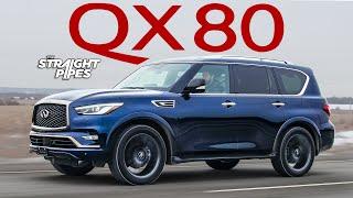 BEAUTIFUL BELUGA WHALE! 2022 Infiniti QX80 Review