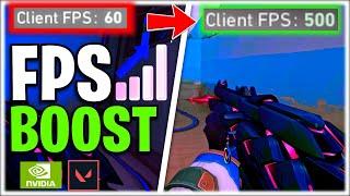 How To INCREASE FPS And FIX FPS DROPS In VALORANT | PC Optimization Guide