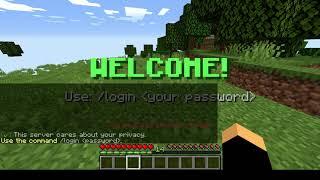 Register and Login in Minecraft Server | nLogin Plugin