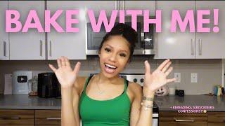 late night baking with yonika + reading subscribers confessionals…lmaoo