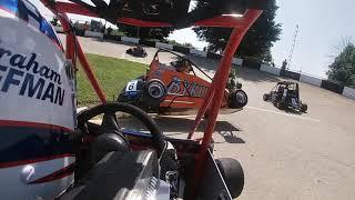 BIG Quarter Midget Flip at Mini Indy