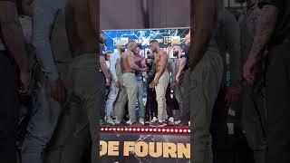 Deji and Swarmz face off at KSI vs Fournier weigh-in!  | X Series 007