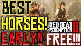 BEST HORSES EARLY In Red Dead Redemption 2: Early Location