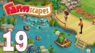 FARMSCAPES (Playrix) - Gameplay Walkthrough Part 19 iOS / Android Farmscapes Full Game Day 10