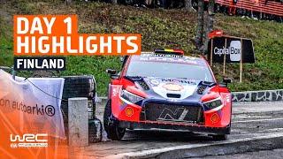 Day 1 Highlights | WRC Secto Rally Finland 2024