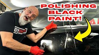 HOW TO POLISH BLACK PAINT! A simple guide for beginners & pros