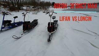 Юкон Эгоист МАХ заезды на моторах Lifan, Loncin