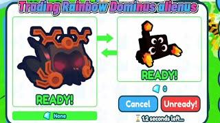 What Will People Trade For Rainbow Dominus Alienus | Pet Simulator X