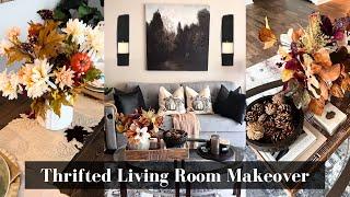 HOUSE TO HOME|THRIFTED LIVING ROOM MAKEOVER|FLY CITY MALL|NEW BEGINNINGS|HOW TO DECORATE ON A BUDGET