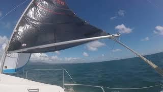 Macgregor 26x - sailing fast in the Whitsunday Islands.