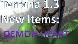 Terraria 1.3 Demon Heart and Metal Detector