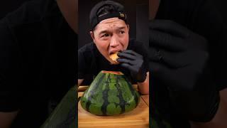 I tried a pyramid watermelon 