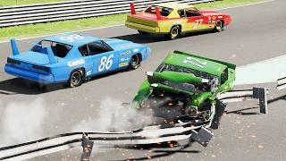 Realistic Racing Crashes #76 | BeamNG Drive