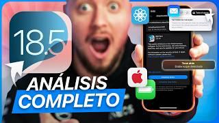 iOS 18.5 YA DISPONIBLE: TODAS las novedades y mi opinión final