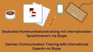Learn to speak German online - German e-learning via Skype