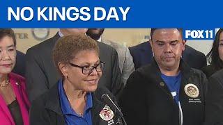 Los Angeles leaders speak out against ICE raids ahead of weekend protests  | FOX 11 LA