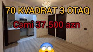 ŞOK️CƏMİ 37.500 AZN️70 KVADRAT 3 OTAQLI EV                                      #mulkevalqısatqısı