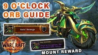 9 O'Clock Orb SOLVED | FELCYCLE Mount Reward | Code for the Encrypted Console ► WOW: The War Within