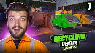 РАБОТАЕМ НА МАКСИМУМ l ШКИПЕР В RECYCLING CENTER SIMULATOR [7]