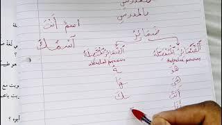Madinah Arabic course | Book 1 - LESSON 10 (part 1)
