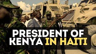 Kenya's President Ruto visits Haiti, Brings Hope | September 21 | Kenyan base in PORT-AU-PRINCE