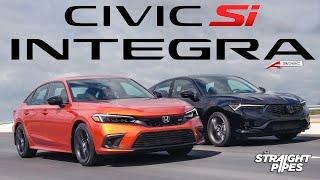 2023 Acura Integra vs Honda Civic Si - Worth the $10k Difference?