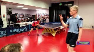 2019 Dream TT Open SE Semi-Final: William (2411) vs Ana (2157) at Swan Ping Pong