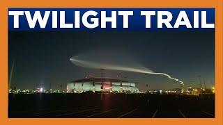 SpaceX rocket launch seen in Arizona sky