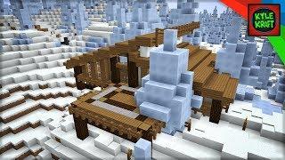 Minecraft | Ice Spike Biome House! (How To Build)