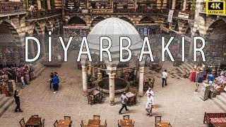 DIYARBAKIR Turkey   - ANCIENT City Walk - 4K UHD with Captions