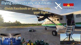 Traveling around Kiribati is not easy...