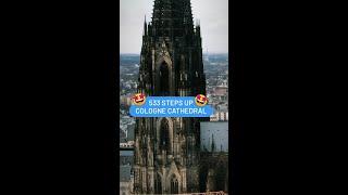 Let's climb up Cologne Cathedral, Germany! | #shorts