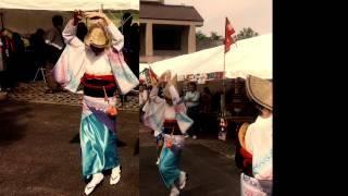 Traditional Japanese dance at International University of Japan (IUJ), Urasa (Niigata) 23rd May 2015