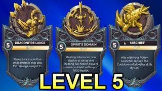 ALL 34 NEW OB64 Legendary Cards (LEVEL 5 / LEVEL 10) - Paladins PTS