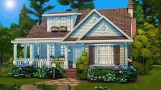 I built a little bungalow in Copperdale ...(Sims 4 Speed Build)