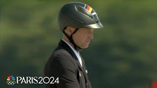 Germany's Michael Jung sets record with eventing gold medal | Paris Olympics | NBC Sports