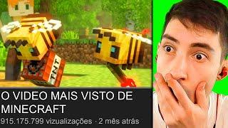 Os VÍDEOS mais VISTOS do Minecraft