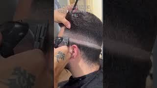 Aprende esta nueva técnica de degradados #barbearia #barber #degradado #barbershop