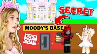 I CAUGHT Moody Building A *SECRET* BASE Under My House In Adopt Me! (Roblox)