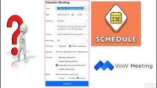 HOW TO CREATE A FIX SCHEDULE IN VOOV MEETING OR TENCENT MEETING UNTIL NEXT YEAR  .