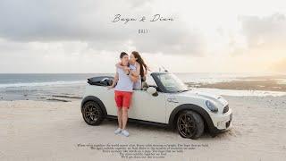 Bali Wedding Video: Prewedding of B & D at Melasti Beach (Sony A7III + Voigtlander 35mm 1.4)