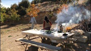 Ceviz Hasatı / Ocakta Bulgur Aşı 