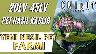 20lv-45lv pet nasıl kasılır, knight online kopek kasma #knightonline