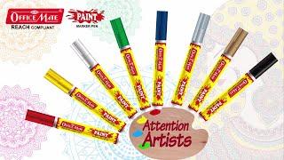 Paint Markers | Soni Officemate Paint Markers | Markers | Add Magic to your Art #paintmarker #yt