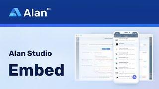 Alan Studio Tutorial — 4. Embed