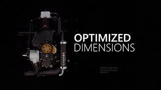 COSMOS 300 - THE NEW VITTORAZI MOTORS ENGINE - OPTIMIZED DIMENSIONS