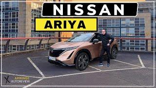 Nissan ARIYA 87 kWh (242PS) - modern und futuristisch! [Review 4K]